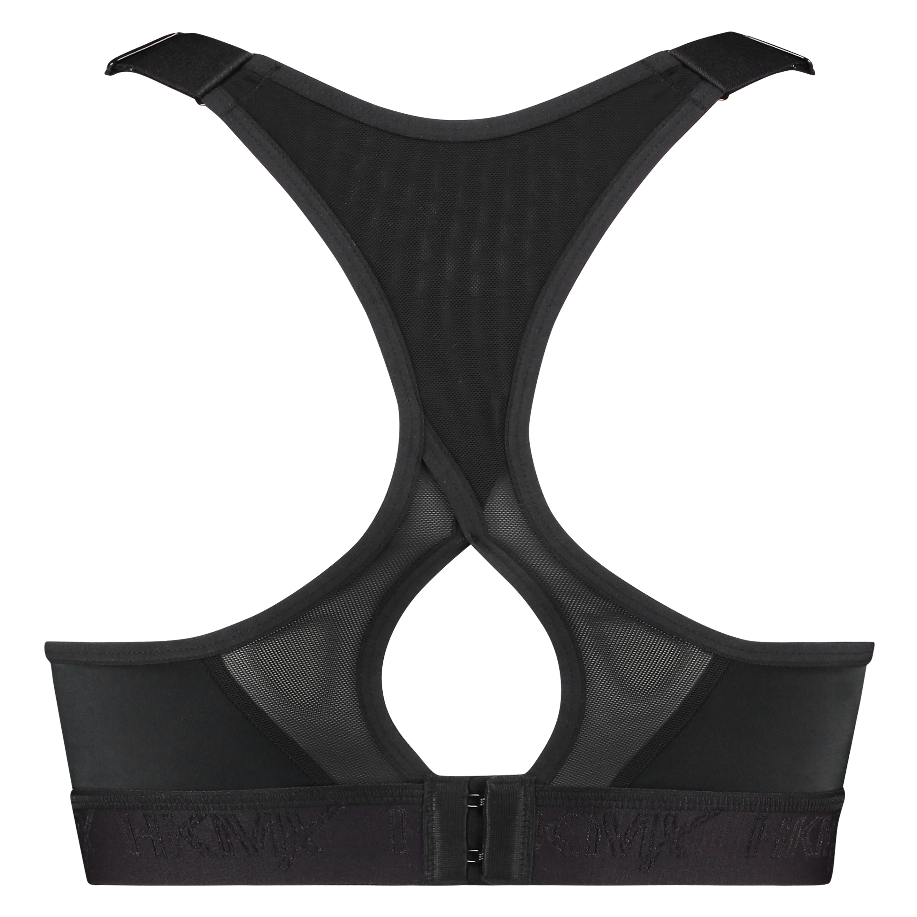 HKMX Sports bra The All Star Level 2, Black, main