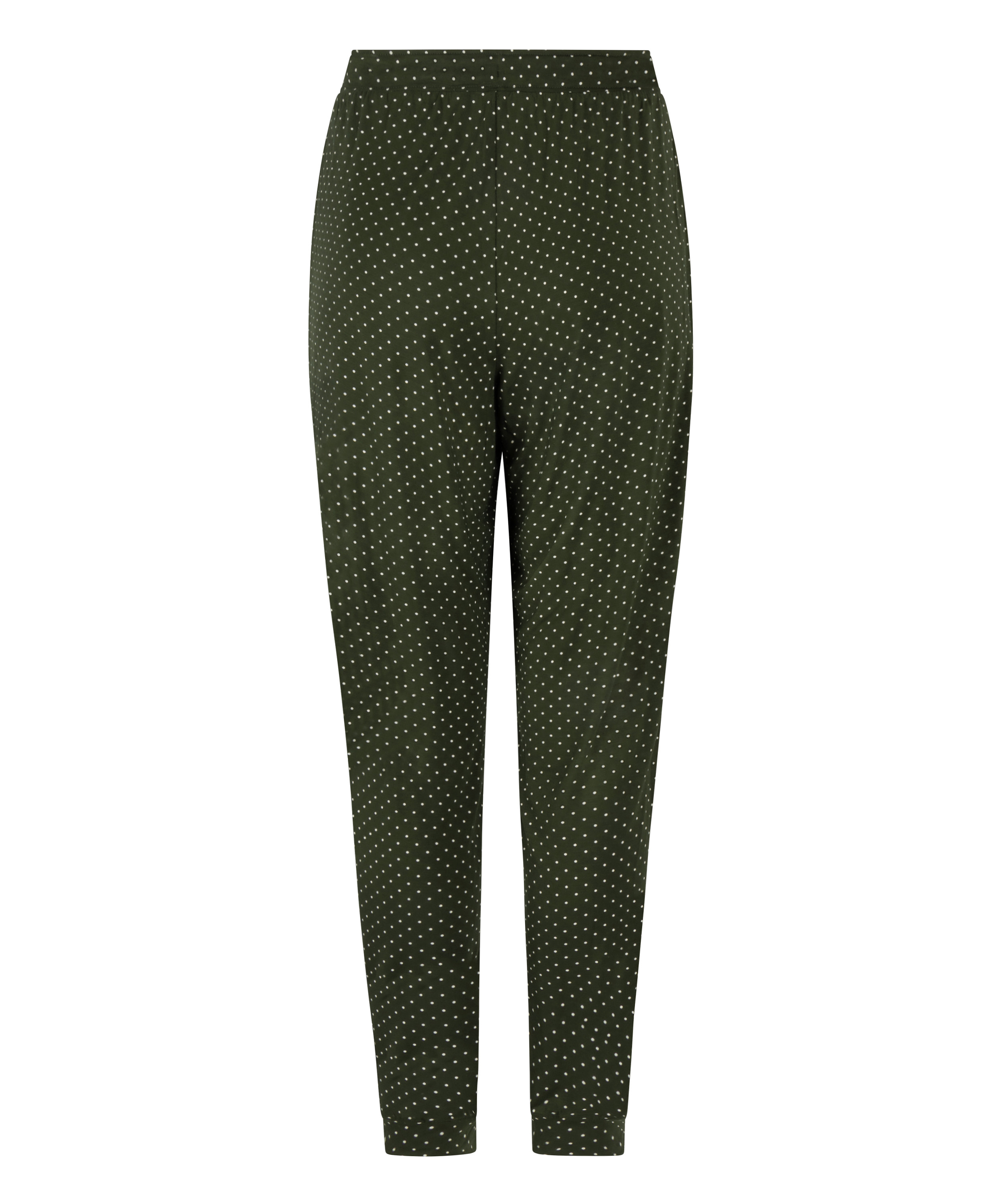 Jersey Pyjama Pants, Green, main