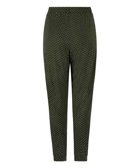 Jersey Pyjama Pants, Green