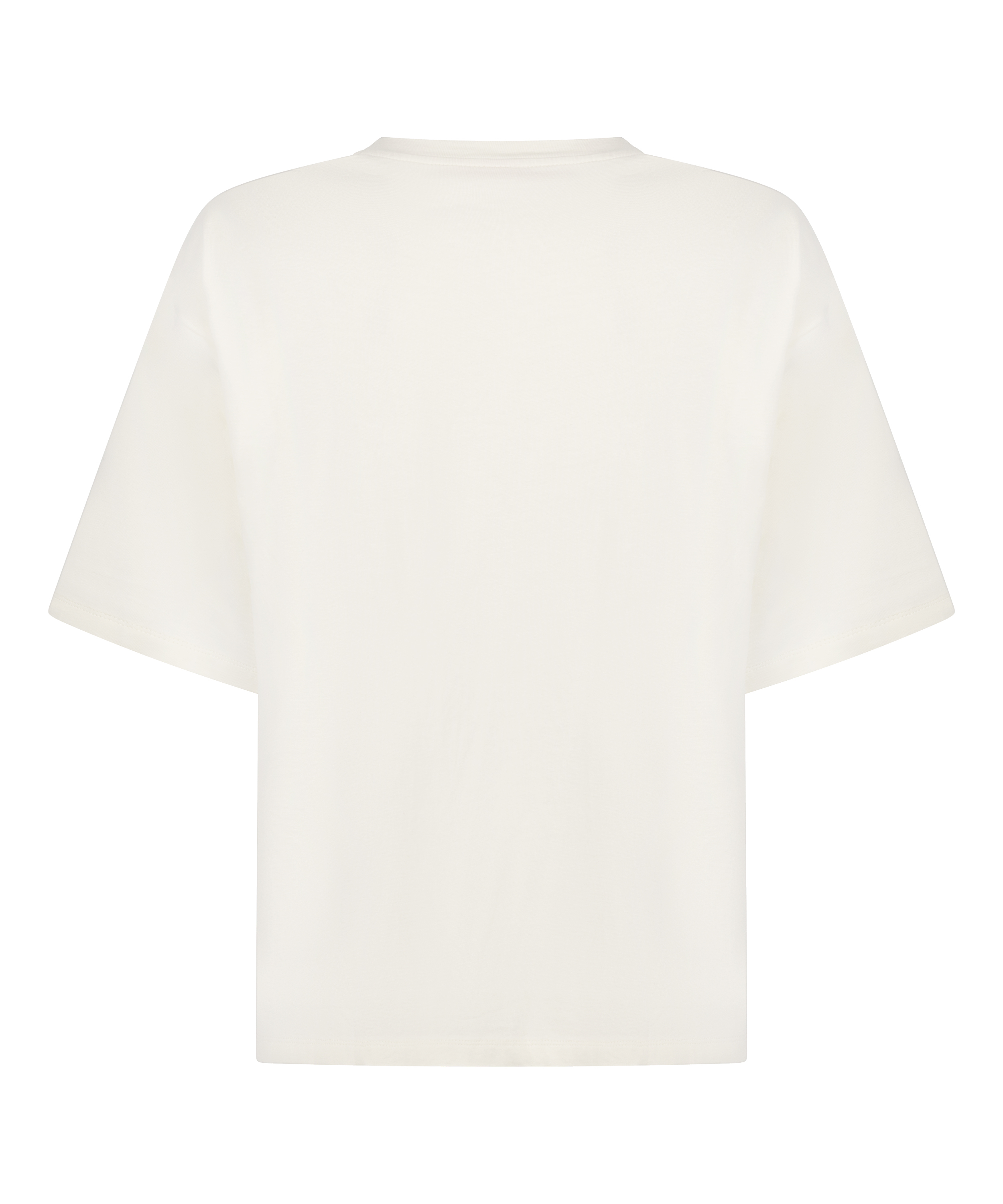 Pyjama Top Loose, White, main