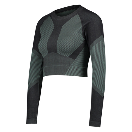 HKMX The Motion Crop Top, Green