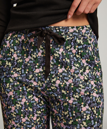 Jersey Pyjama Pants, Black