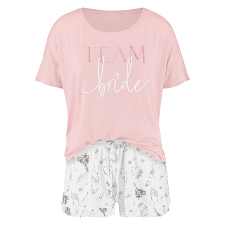 Team Bride pyjama set, Pink