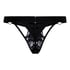 Emmeline Highleg Thong, Black