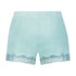 Velvet lace shorts, Green