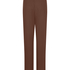 Brushed Jersey Trousers, Brown