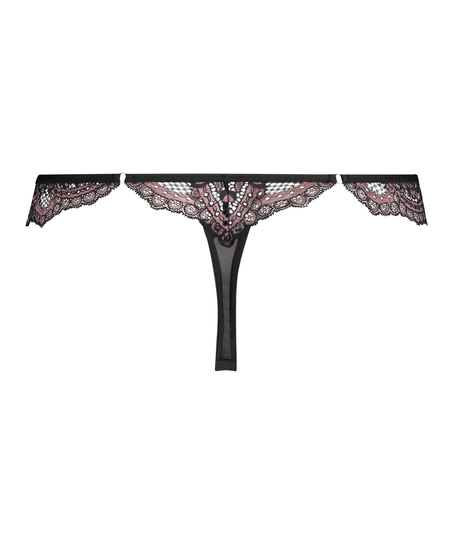 Zephy thong, Black