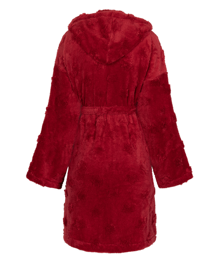 Stars Bathrobe, Red