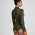 super soft Turtleneck Shirt with Cashmere, Green