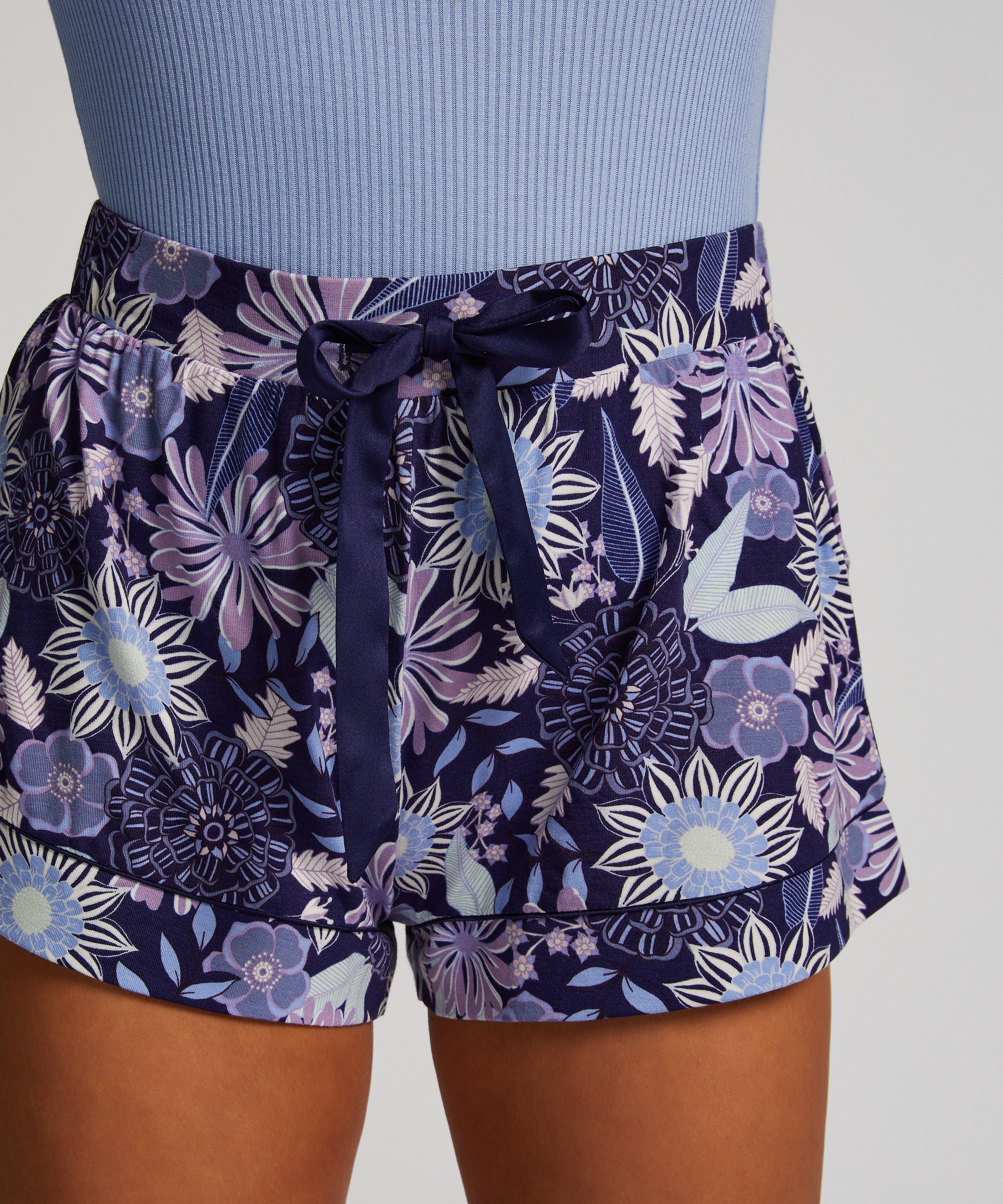 Jersey Shorts, Blue, main