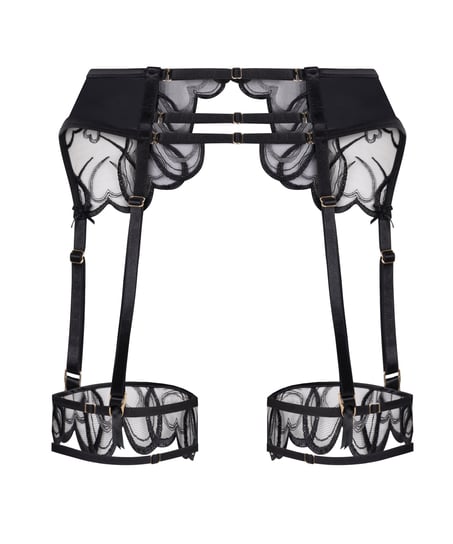 Olivia Suspenderbelt, Black