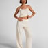 Pointelle Pant, White