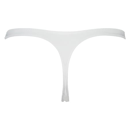 Secret Lace Thong, White