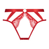 Clementine Open Crotch Brasilian, Red