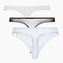 3-Pack Thong Briar, Black