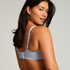 Nina Non-Padded Underwired Minimizer Bra, Blue