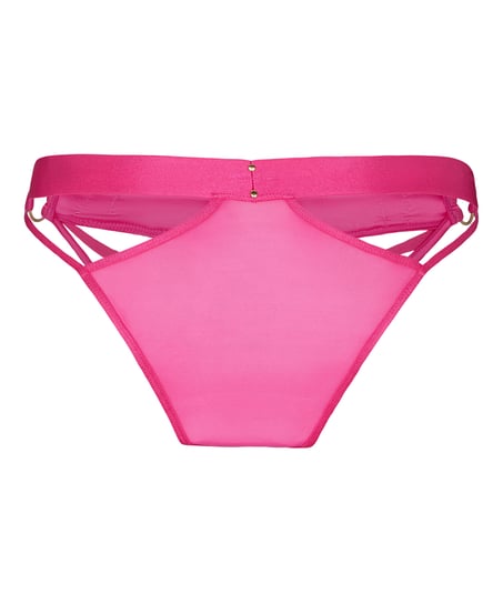 Emmeline Open Crotch Brazilian, Pink