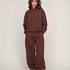 Jogger brushed sweat, Brown