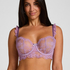Non-Padded Underwired Bra Naomi, Purple