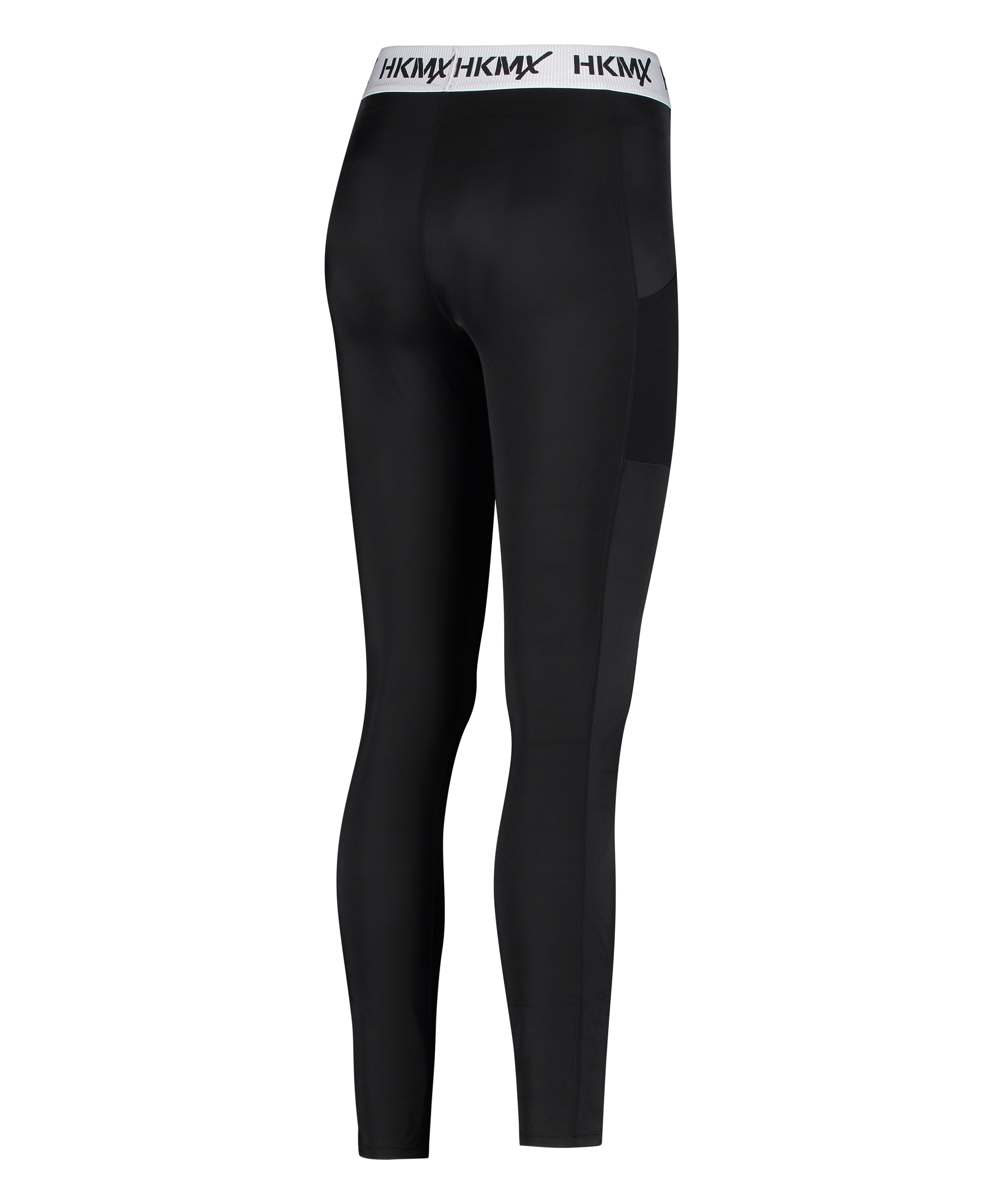 HKMX Regular Waist Sports Tights, Black, main