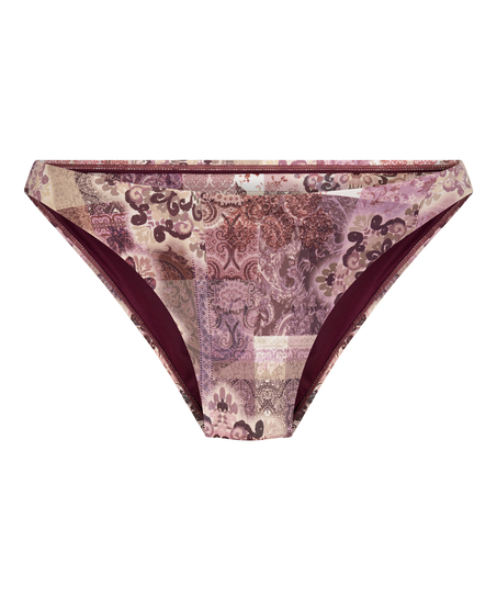 Highleg Bikini Bottom Ibiza, Purple