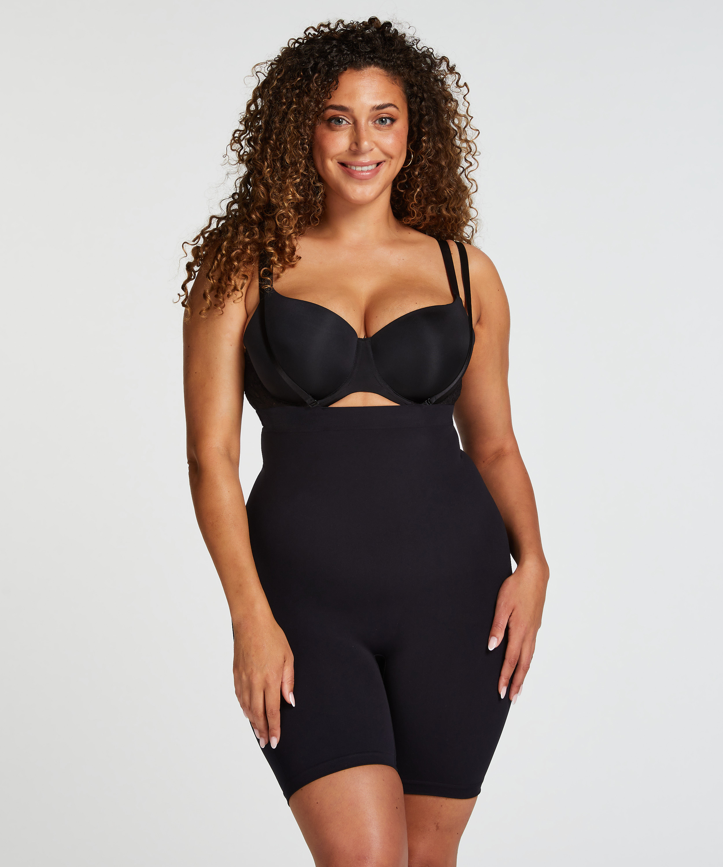 Sixthpandas Seamless Shaper Shorts – No Roll-Down Waist, Invisible Shapewear For Smoothing & Thigh Protection