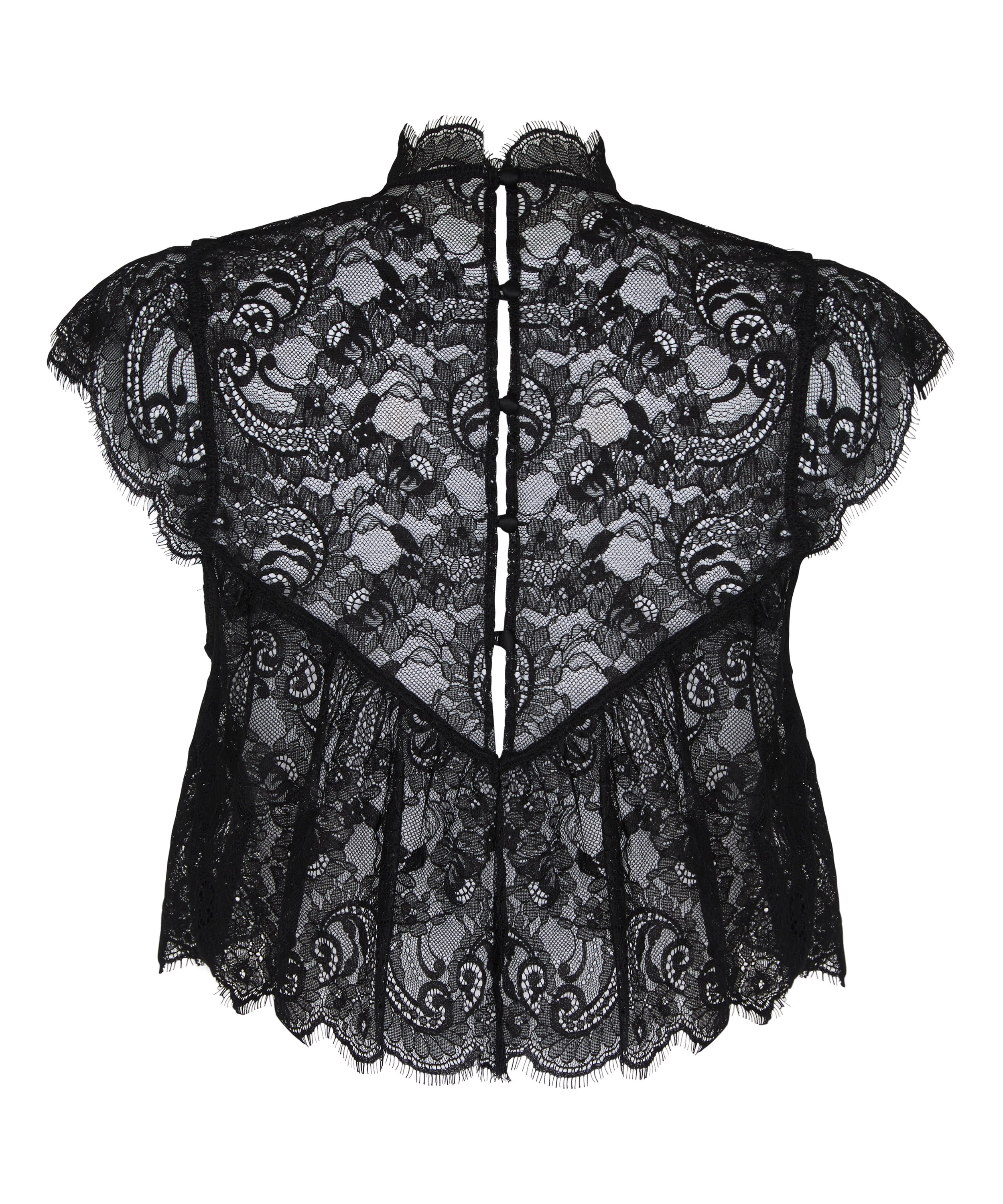 Top Allover Lace Legacy, Black, main