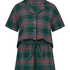 Twill pyjama set, Green