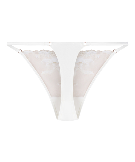 Anouk Highleg Thong, White