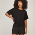 Short Pyjama Set, Black