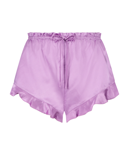 Satin Shorts, Purple