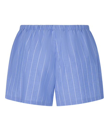 Striped Short Cotton, Blue