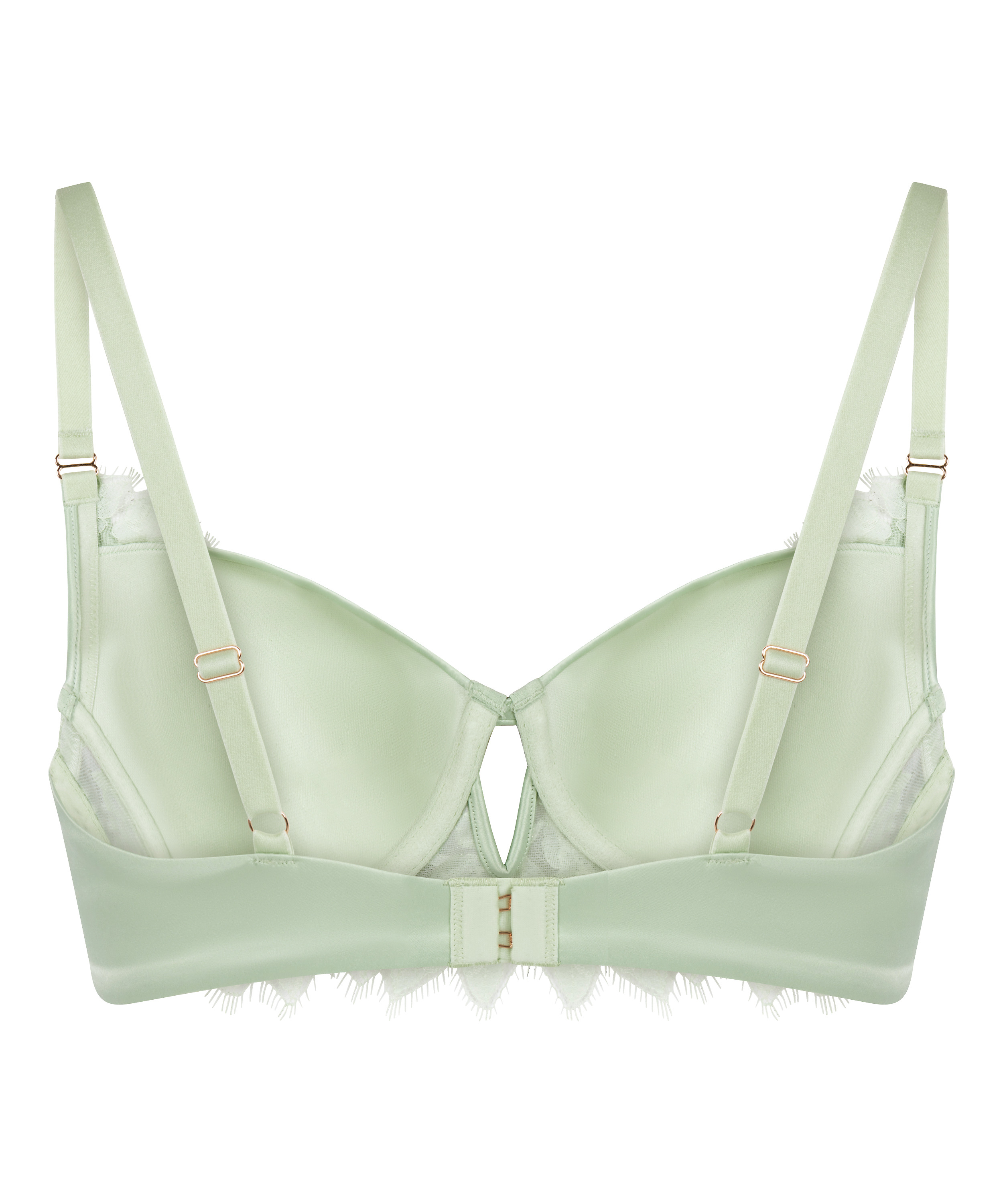 Malou Padded Underwired Bra, Green, main