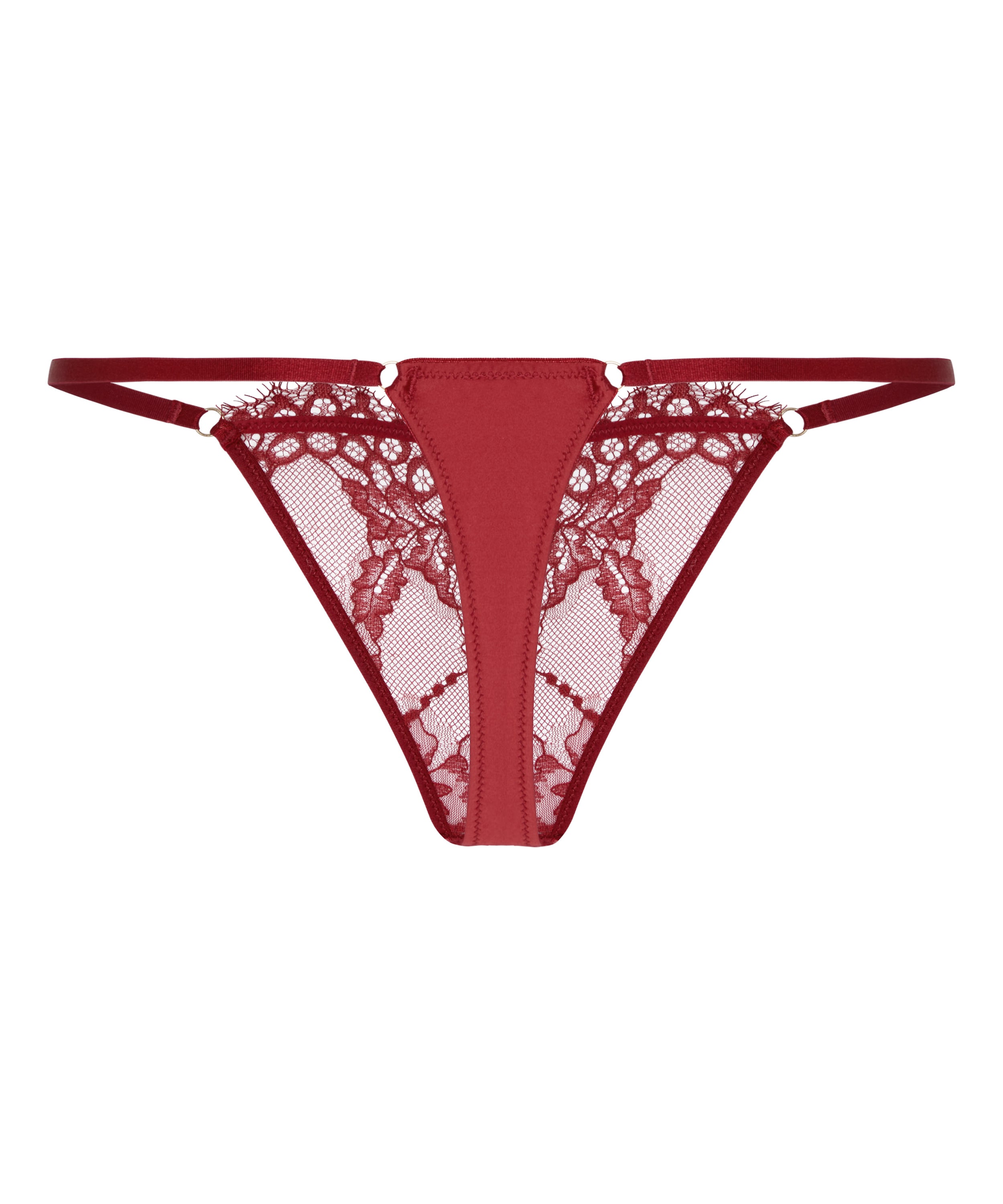 Highleg Thong Cecilia, Red, main
