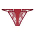 Highleg Thong Cecilia, Red