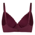Lola Padded Non-Wired Bra, Purple