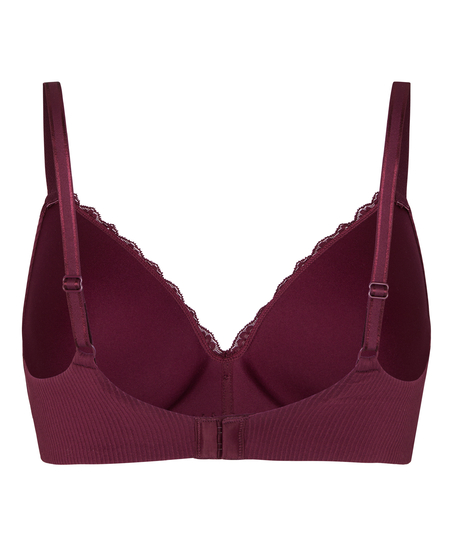 Lola Padded Non-Wired Bra, Purple