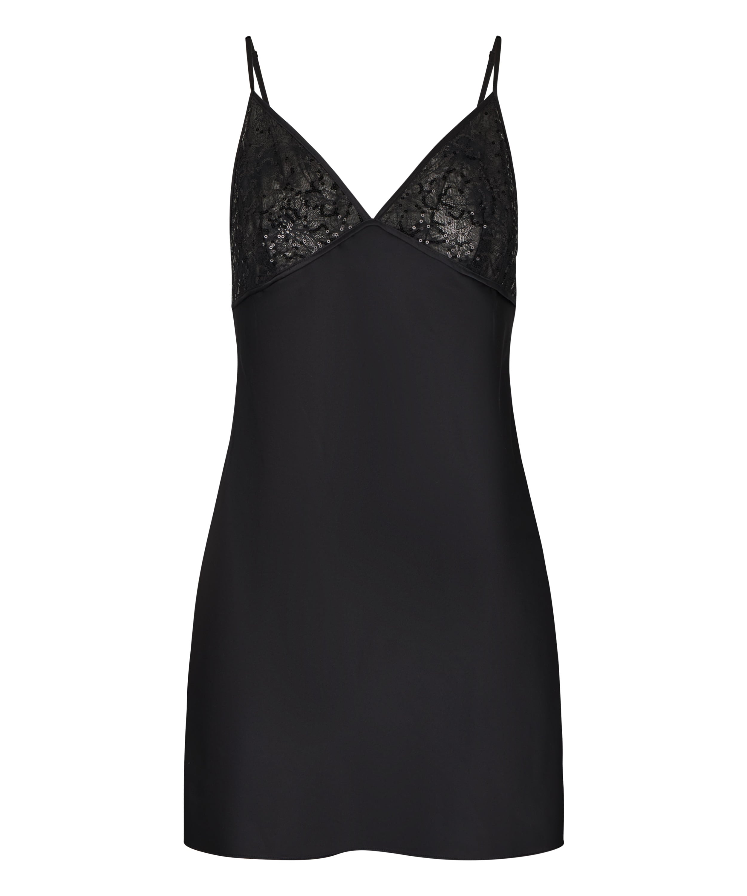 Slipdress Jada, Black, main