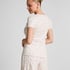 Ribbed Pyjama Shorts, White