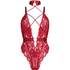 Private Brandy body open crotch, Red