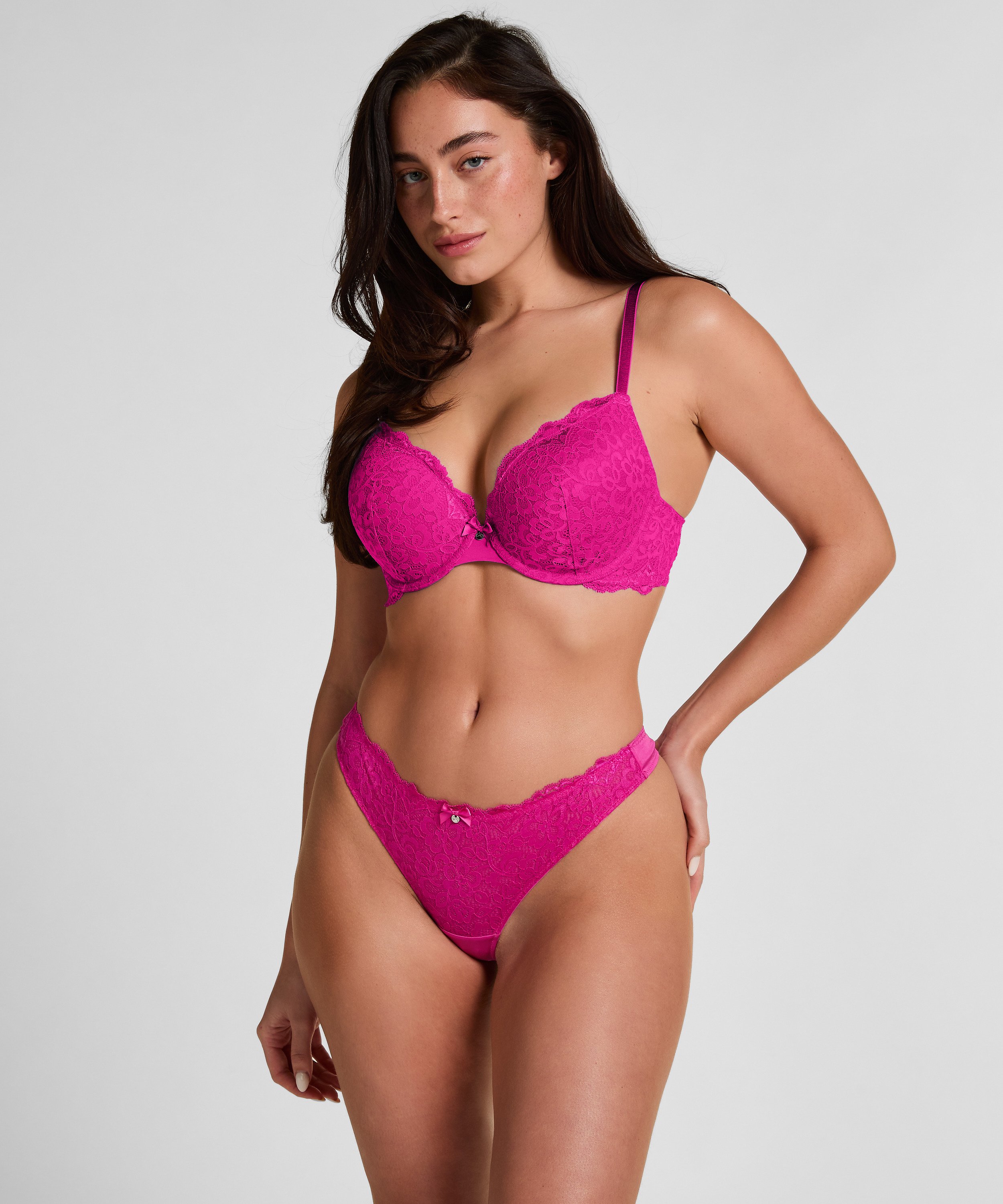 Marine Thong, Pink, main