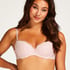 Teddy Padded Underwired Bra, Pink
