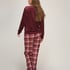 Velvet Pyjama Set, Purple
