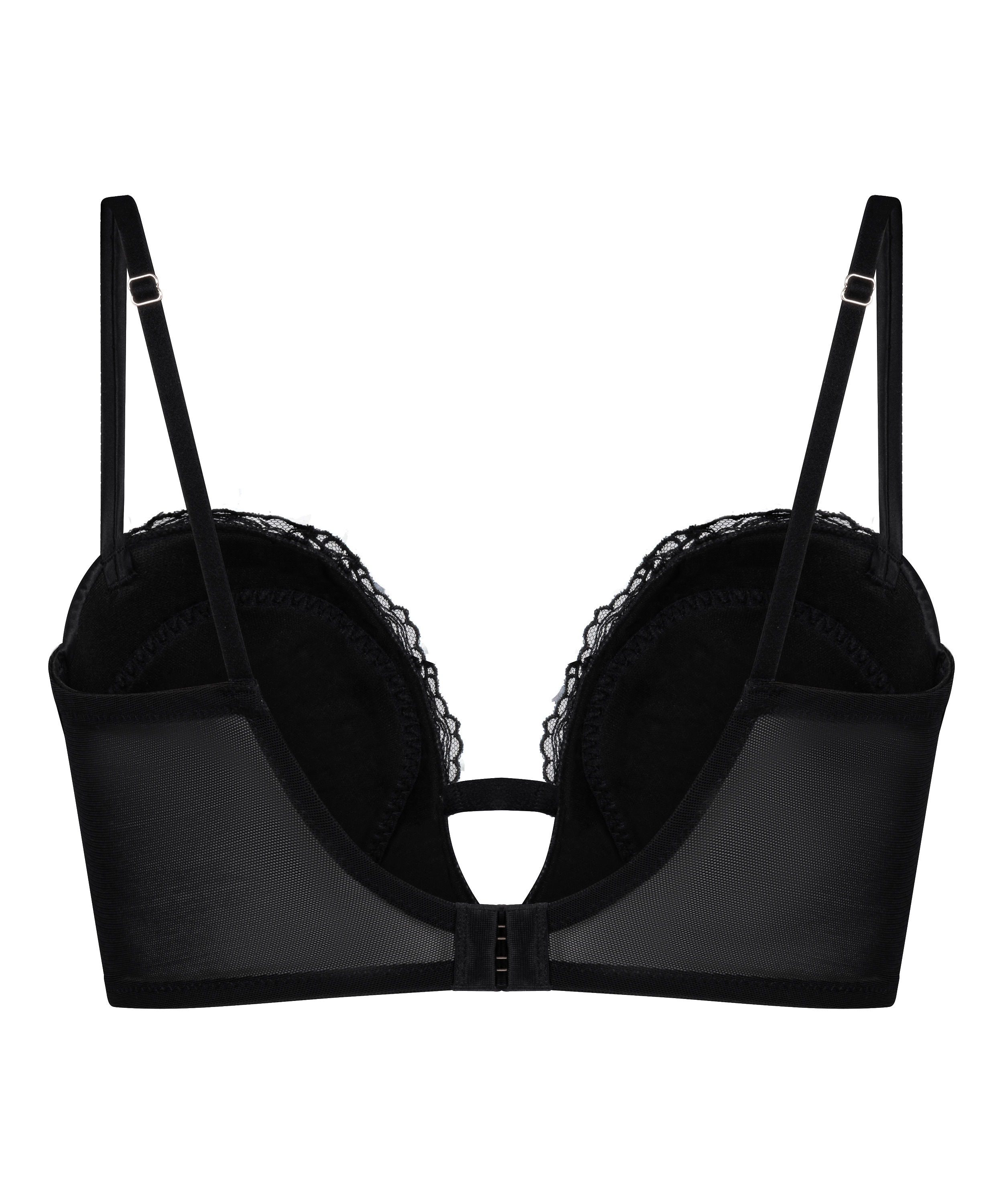 Catherine Padded Underwired Bra, Black, main