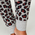 Micro Fleece Leggings, Gray