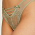 Uma high-cut thong, Green