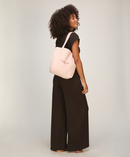 Canvas Tote Bag Small, Pink