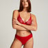 Invisible Lace Back Brazilian, Red
