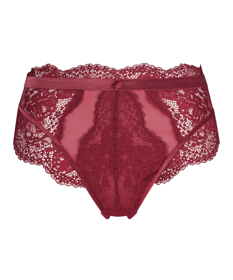 Maureen High Leg Thong Rebecca Mir, Red