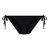 Thong Bikini Bottom Luxe, Black